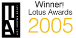 2005 Lotus Award for Best in Lotusphere showcase award.