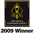 2009 Stevie Award for CRM Implementation & User Adoption Program of the Year